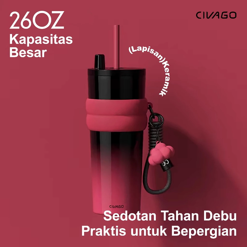 CIVAGO 26oz Tumbler Keramik