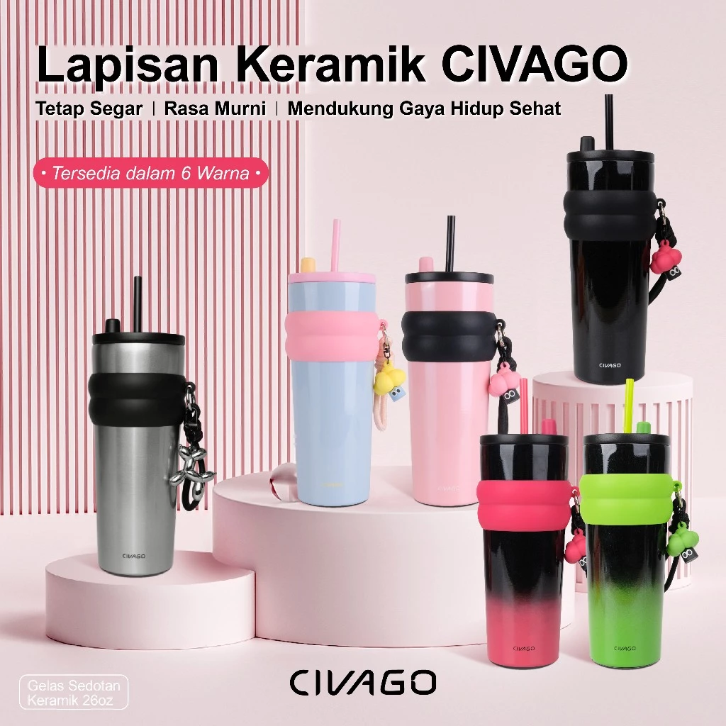 CIVAGO Fitur Lapisan Keramik